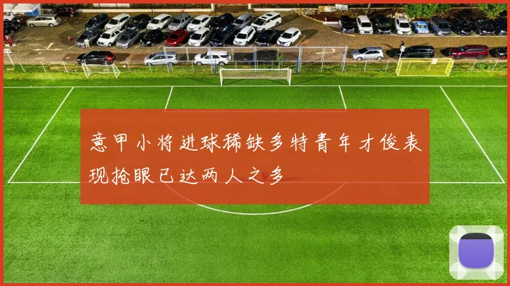 意甲小将进球稀缺多特青年才俊表现抢眼已达两人之多
